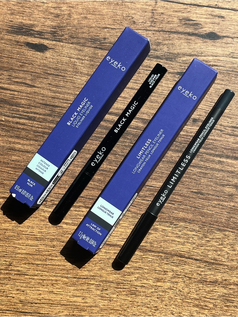 Eyeko Limitless Longwear Liquid Eyeliner & Pencil Eyeliner